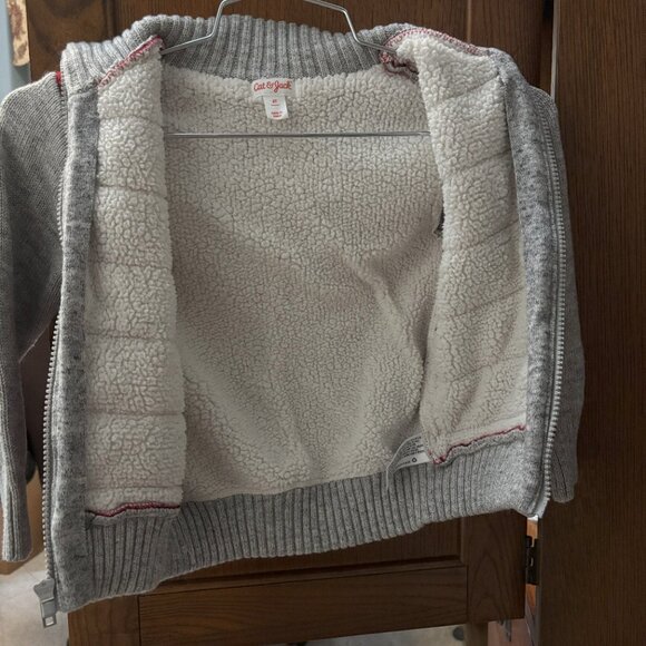 Boy's Cat & Jack size 3-T Lined Jacket. - Picture 2 of 3